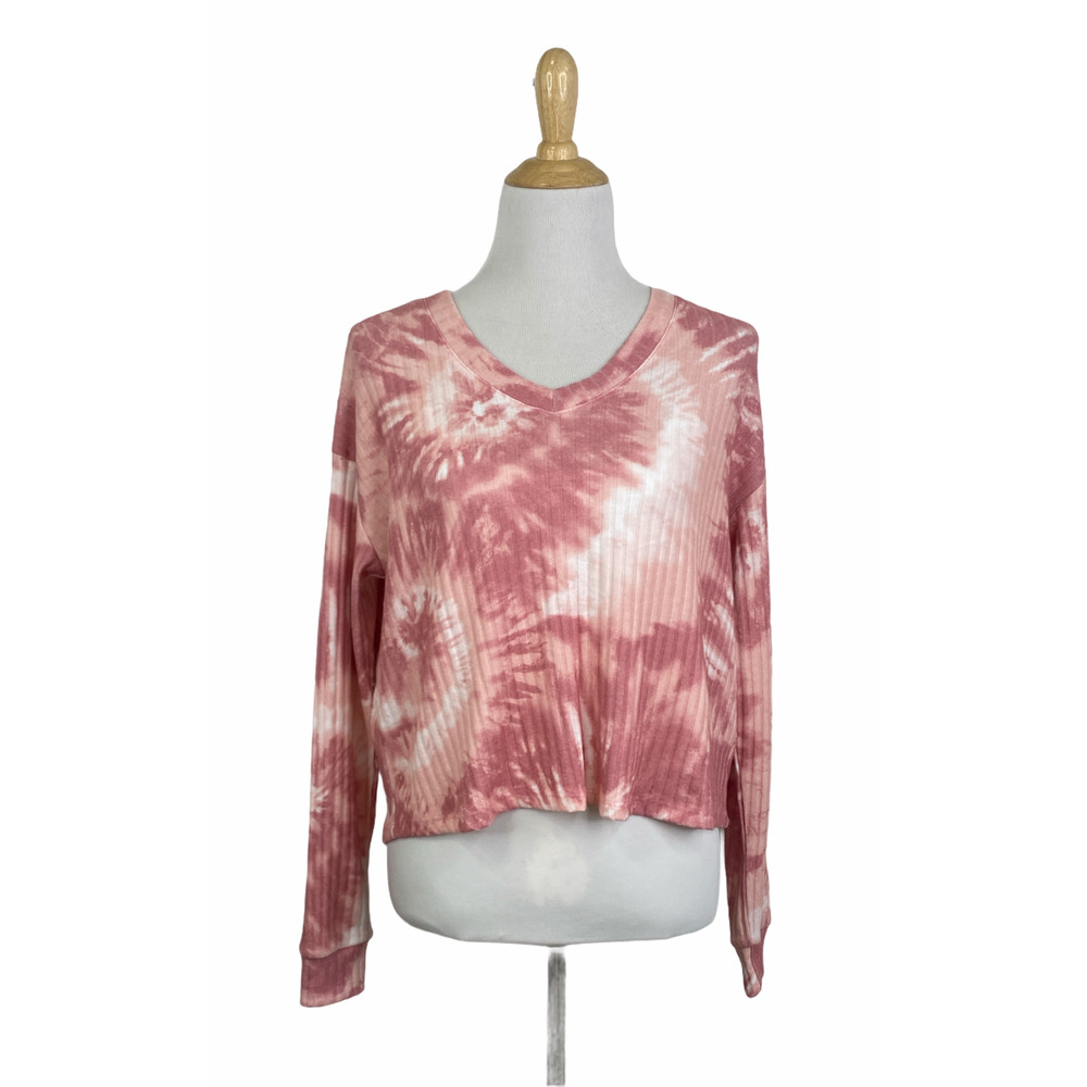 NEW Crave Fame Long Sleeve V-Neck Top Size XS